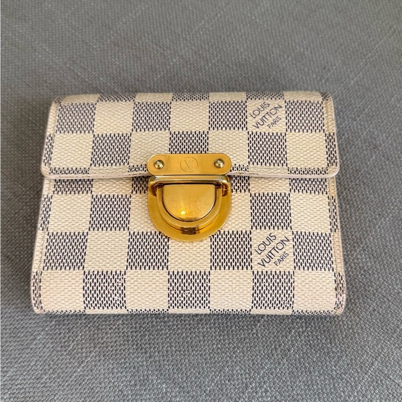 Louis Vuitton Damier Azur Koala Wallet